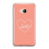 Best heart: HTC U Play Transparant Hoesje