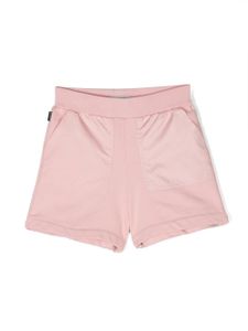 Woolrich Kids short à taille élastiquée - Rose