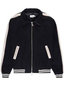 RHUDE veste bomber à logo imprimé - Noir
