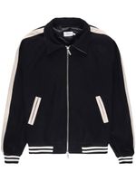 RHUDE veste bomber à logo imprimé - Noir RHUDE veste bomber à logo imprimé - Noir
