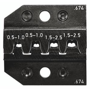 Rennsteig Werkzeuge 624 674 3 0 Krimpinzet Modulaire stekkers 0.5 tot 2.5 mm² Geschikt voor merk Rennsteig Werkzeuge PEW 12