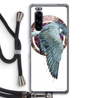 Golden Falcon: Sony Xperia 5 Transparant Hoesje met koord