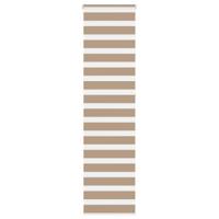VidaXL Zebra blind 60x230 cm stofbreedte 55,9 cm polyester zandbruin