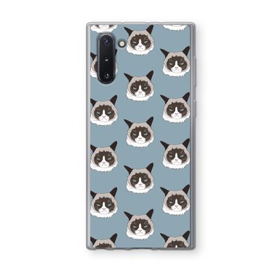 It's a Purrr Case: Samsung Galaxy Note 10 Transparant Hoesje