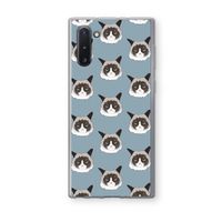 It's a Purrr Case: Samsung Galaxy Note 10 Transparant Hoesje