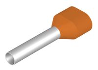 Weidmüller 9037680000 Dubbele adereindhulzen 4 mm² Deels geïsoleerd Oranje 100 stuk(s)