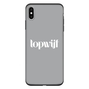 Topwijf Grijs Wit: iPhone XS Max Tough Case