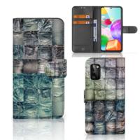 Wallet Case met Pasjes Samsung Galaxy A41 Spijkerbroeken
