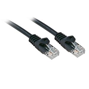 LINDY 48195 RJ45 Netwerkkabel, patchkabel CAT 6 U/UTP 5.00 m Zwart 1 stuk(s)