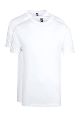 Alan Red T-shirts Virginia 2-pack wit