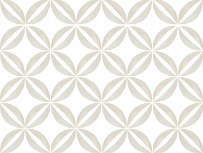 Zandcementtegels woonkamer behang