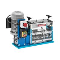 Kabelschilmachine - 750 W - 10 inzetstukken - 25 m/min