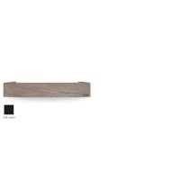 Looox Wood collection shelf BoX 60cm met bodemplaat zwart mat eiken zwart mat WSHBOX60MZ - thumbnail