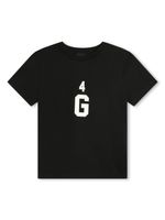 Givenchy Kids t-shirt en coton biologique à logo imprimé - Noir