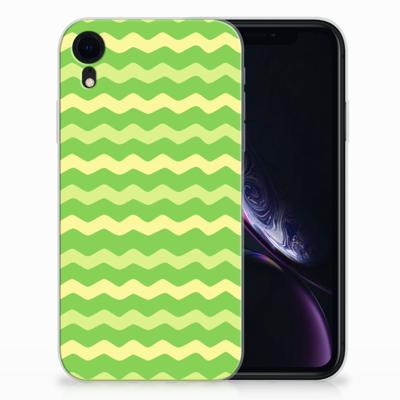 Apple iPhone Xr | TPU bumper | Waves Green