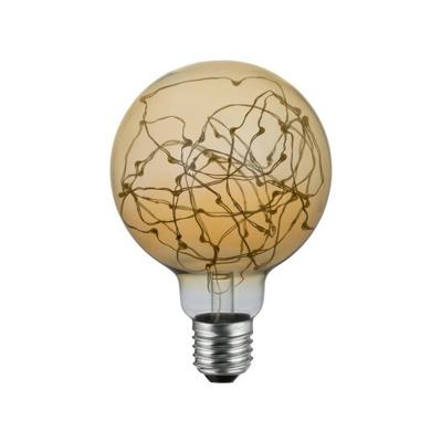 LED Globe G95 Gloeilamp - Duizend Lichten Goud 2W E27 2000K | Creative-Cables | Lamp kopen | Creative-Cables | Lamp kopen | Creative-Cables | Lamp | |