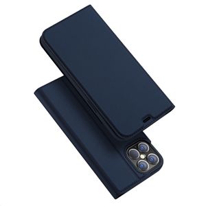 Dux Ducis - Pro serie slim wallet hoes - iPhone 12 Pro Max - Blauw