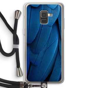 Pauw: Samsung Galaxy A8 (2018) Transparant Hoesje met koord
