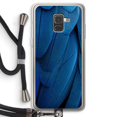 Pauw: Samsung Galaxy A8 (2018) Transparant Hoesje met koord