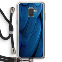 Pauw: Samsung Galaxy A8 (2018) Transparant Hoesje met koord