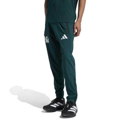 adidas Mexico Tiro Travel Trainingsbroek 2026-2028 Groen Wit adidas Mexico Tiro Travel Trainingsbroek 2026-2028 Groen Wit