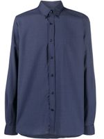 Woolrich chemise en laine à manches longues - Bleu - thumbnail