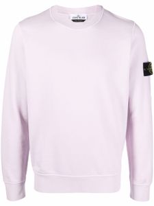 Stone Island sweat à patch logo - Violet