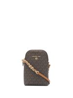 Michael Kors petit sac à bandoulière à logo imprimé - Marron Michael Kors petit sac à bandoulière à logo imprimé - Marron