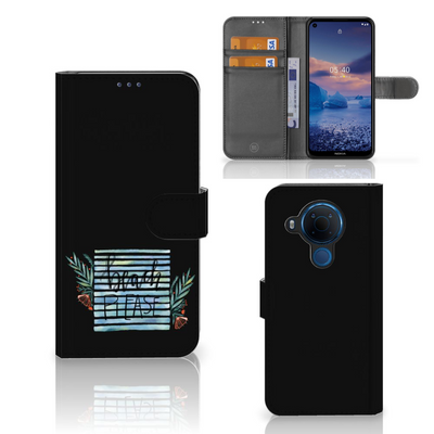 Nokia 5.4 Leuk Hoesje Boho Beach