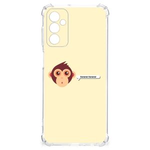 Samsung Galaxy M13 4G | M23 Stevig Bumper Hoesje Monkey