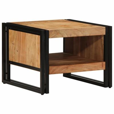 Salontafel 50x50x38 cm massief acaciahout