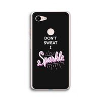 Sparkle quote: Google Pixel 3 XL Transparant Hoesje