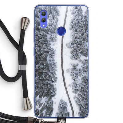 Snøfall: Honor Note 10 Transparant Hoesje met koord