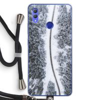 Snøfall: Honor Note 10 Transparant Hoesje met koord