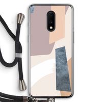 Luca: OnePlus 7 Transparant Hoesje met koord
