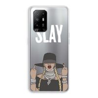 Slay All Day: Oppo A94 5G Transparant Hoesje