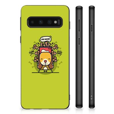 Samsung Galaxy S10 | Bumper Hoesje | Doggy Biscuit