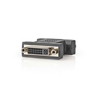 Nedis CCGP32950BK tussenstuk voor kabels DVI-I 24+5-Pin Female Zwart - thumbnail