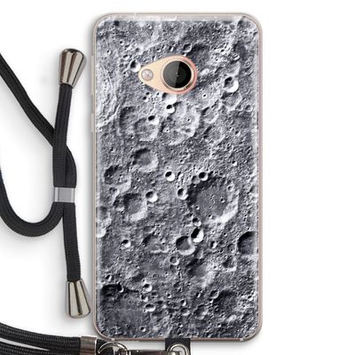 Maanlandschap: HTC U Play Transparant Hoesje met koord