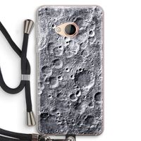 Maanlandschap: HTC U Play Transparant Hoesje met koord