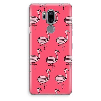 Flamingo: LG G7 Thinq Transparant Hoesje