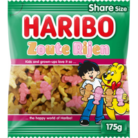 Haribo Zoute Rijen 175 g bij Jumbo