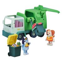 Moose Toys BLUEY - Bluey Vuilniswagen met Speelfiguurtjes - thumbnail