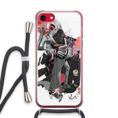 Dissimulation du réel: iPhone SE 2020 Transparant Hoesje met koord