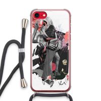 Dissimulation du réel: iPhone SE 2020 Transparant Hoesje met koord