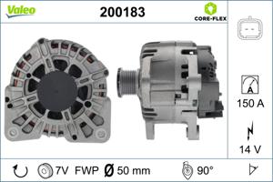 Valeo Alternator/Dynamo 200183