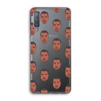 Kanye Call Me?: Samsung Galaxy A7 (2018) Transparant Hoesje
