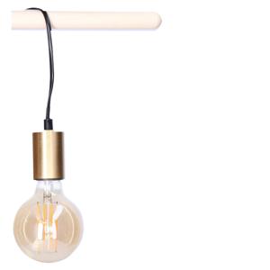 Fitting Goud - metaal - E27 - IP20 - 3M - hanglamp - 6 x 4.2 cm - inclusief LED Retro lamp