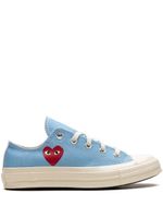 Converse x CDG baskets Chuck 70 OX AC "Bright Blue" - Bleu