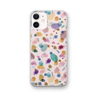 Terrazzo Memphis Pink: iPhone 12 Transparant Hoesje